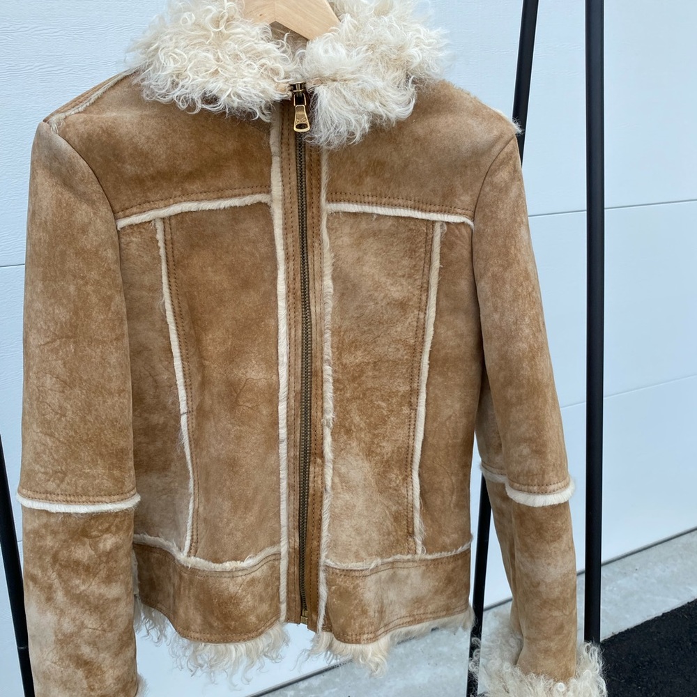 D&G genuine shearling coat - Picture 1 of 14
